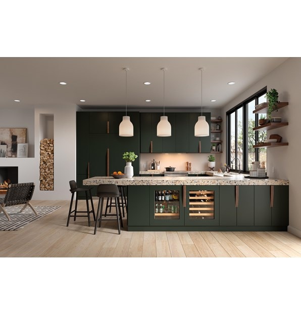 Sub-Zero 24" Designer Undercounter ADA Height Beverage Center - Panel Ready