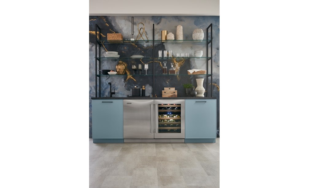 sub zero under counter freezer