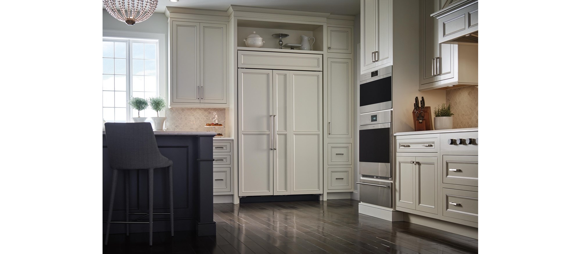 Sub-Zero 48" Classic Side by Side Refrigerator Freezer Internal Dispenser Panel Ready (BI-48SID/O) - Formerly Built-In