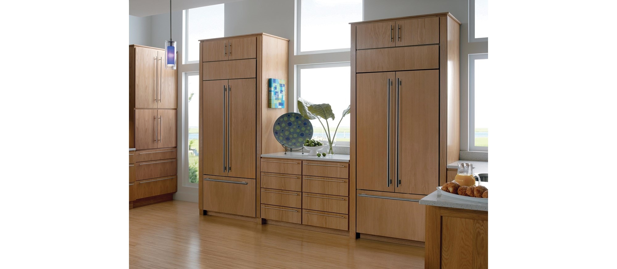 Sub-Zero 36" Classic French Door Refrigerator Freezer with Internal Dispenser - Panel Ready (BI-36UFDID/O) - Formerly Built-In