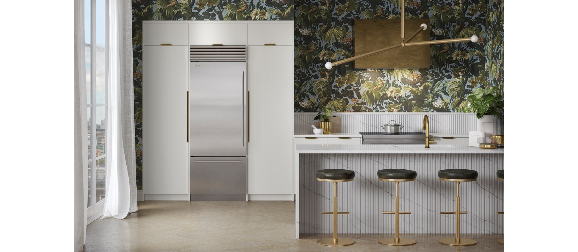 Sub-Zero 30" Classic Over-and-Under Refrigerator/Freezer (CL3050U/S)