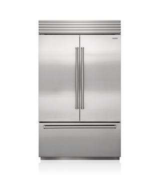 Monogram® 20.8 Cu. Ft. Stainless Steel Built In French Door