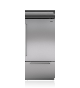 Sub-Zero Legacy Model - 36" Classic Over-and-Under Refrigerator/Freezer BI-36U/S