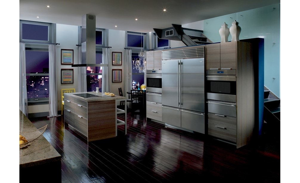 Sub-Zero 30" Classic Over and Under Refrigerator Freezer (BI-30U/S) - Formerly Built-In