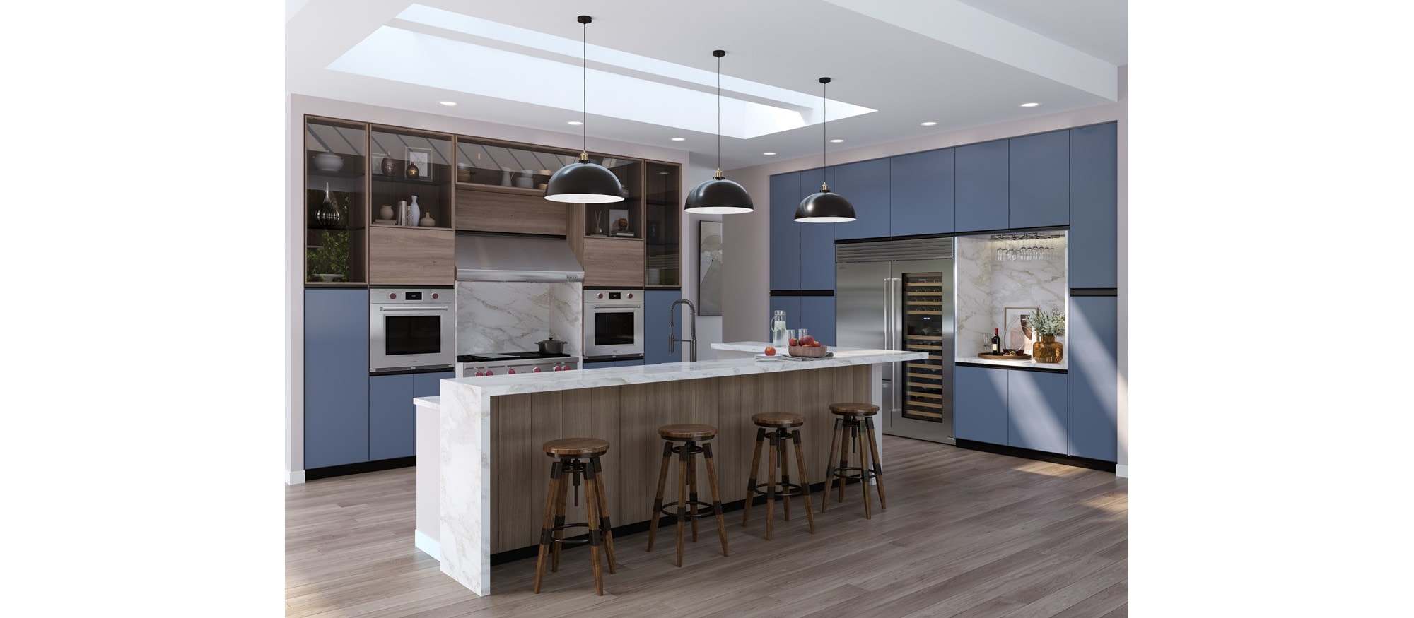 Sub-Zero 30" Classic Over-and-Under Refrigerator/Freezer with Internal Dispenser (CL3050UID/S)