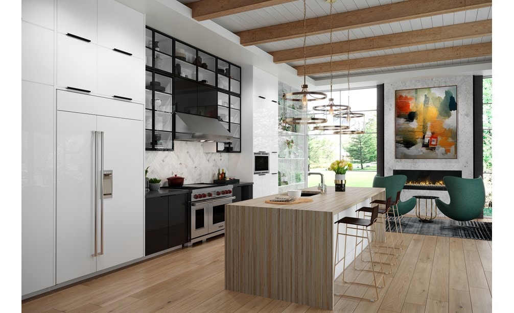 SubZero 48" Classic SidebySide Refrigerator Panel Ready