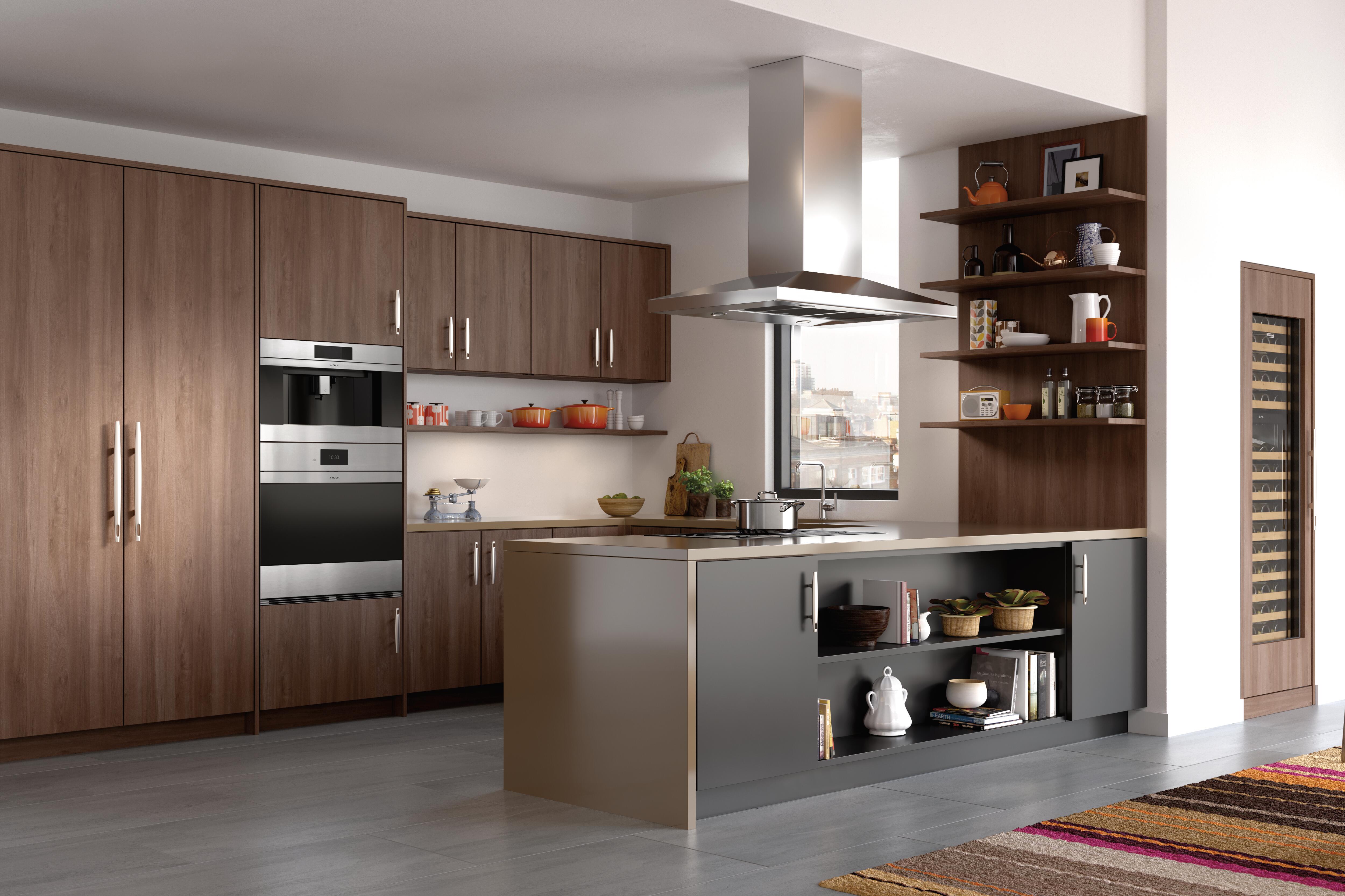 Sub-Zero 24" Designer Column All Refrigerator (IC-24R) with Wolf 24" Coffee System - Stainless (EC24/S)