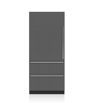 Sub-Zero 36" Designer Over-and-Under Refrigerator Internal Dispenser - Panel Ready DET3650RID