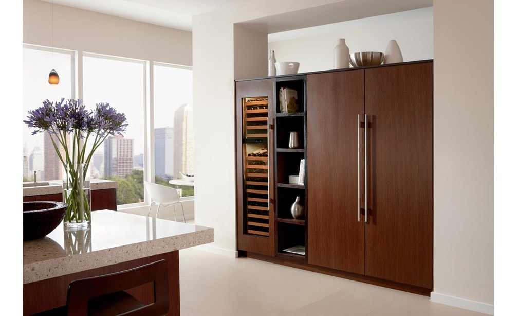 Sub Zero 30 Inch Refrigerator Column with Internal Dispenser