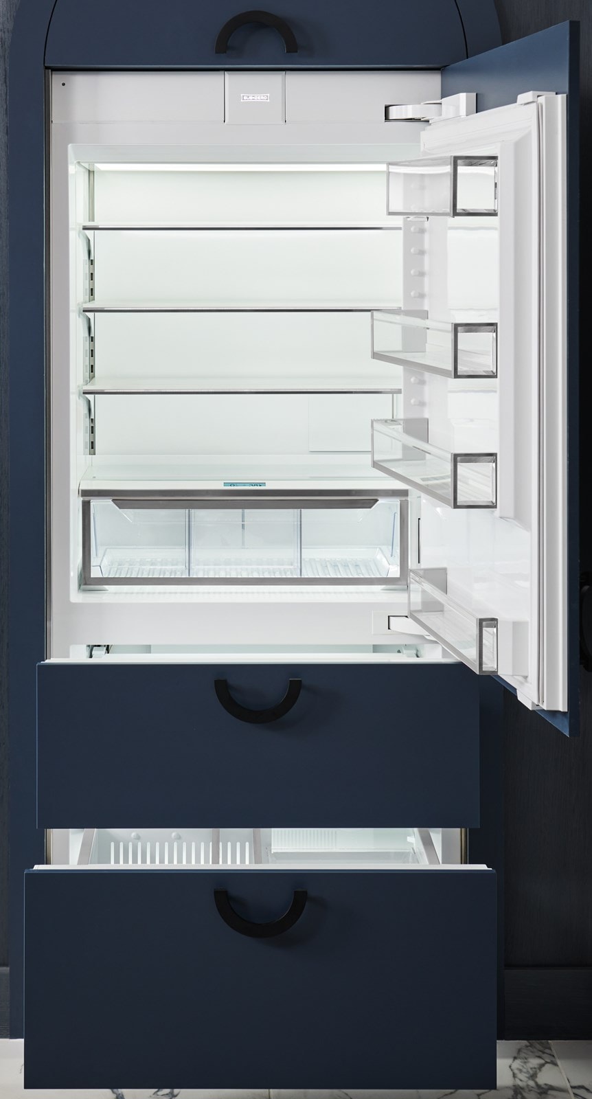 SubZero 36 Inch Tall Combo with Ice Maker (DET3650CI)