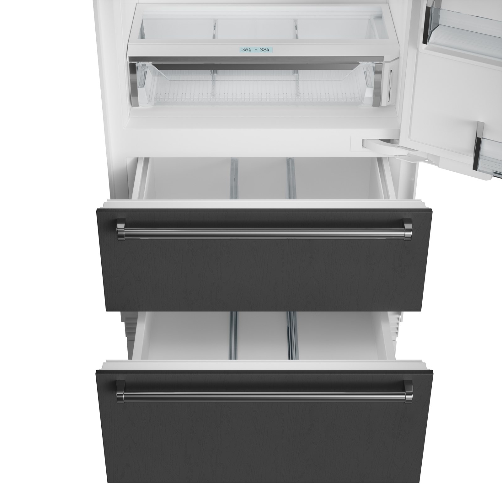 SubZero 36 Inch Integrated Column Refrigerator Panel Ready (DET3650R)