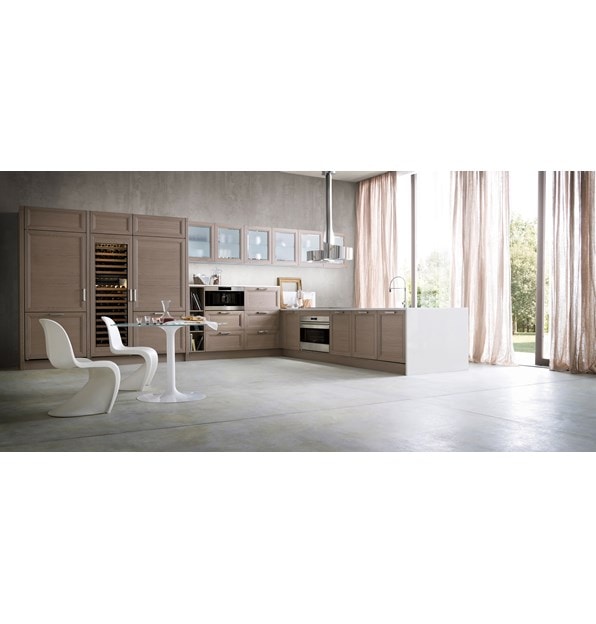 Sub-Zero 30" Overlay Wine Storage (BW-30/O) paired with 36" Classic French Door Refrigerator/Freezer with Internal Dispenser (BI-36UFDID/O)