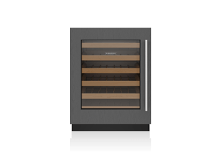 24" Designer Undercounter ADA Height Wine Storage - Panel Ready