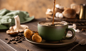 Mushroom Cocoa Latte