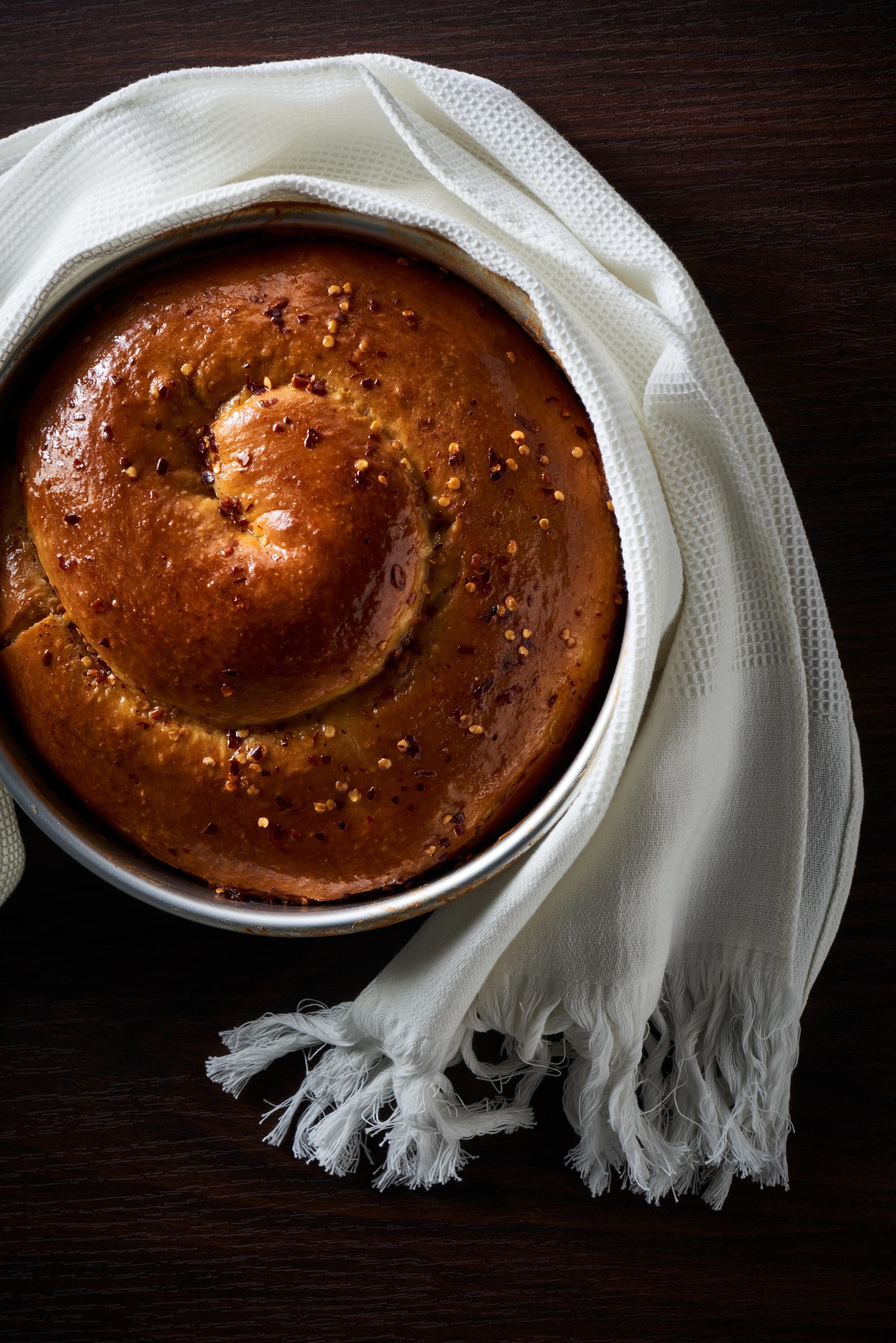 Easy and delicious Spicy Cheese Bread recipe using the Bake Mode setting of your Wolf Oven