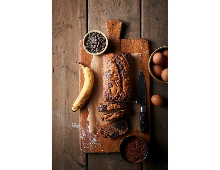 Easy and delicious Cinnamon Chocolate Chip Banana Bread recipe using the Bake Mode setting of your Wolf Oven