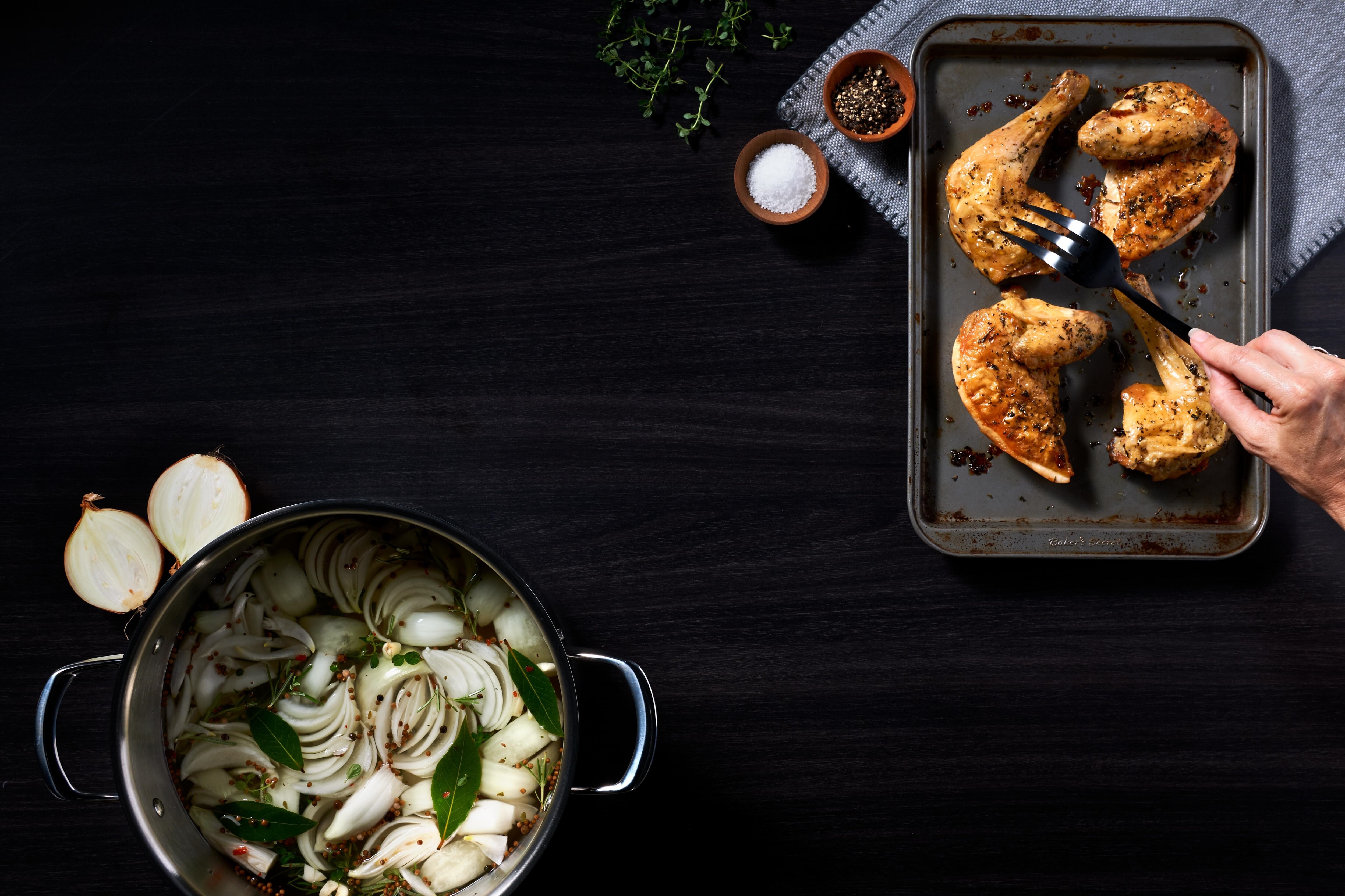 Easy and delicious Brined Roast Chicken  recipe using the Gourmet Mode setting of your Wolf Oven