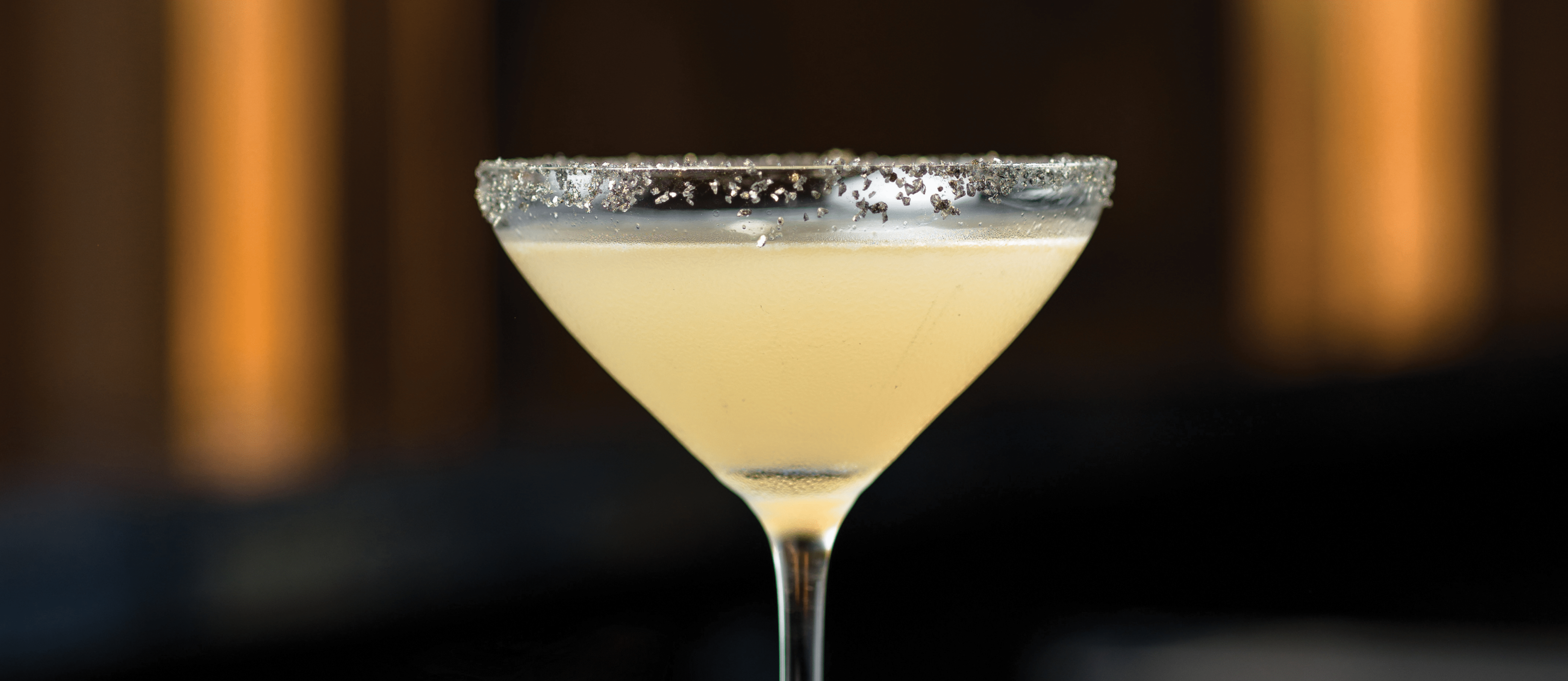 The Golden Hour Margarita recipe includes honey syrup and Clase Azul Tequila Gold.