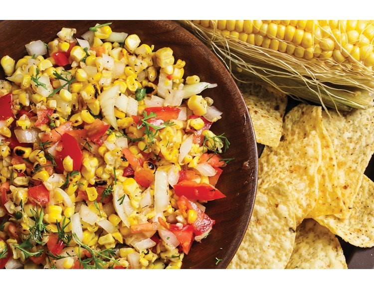 Roasted Sweet Corn Salsa Recipe