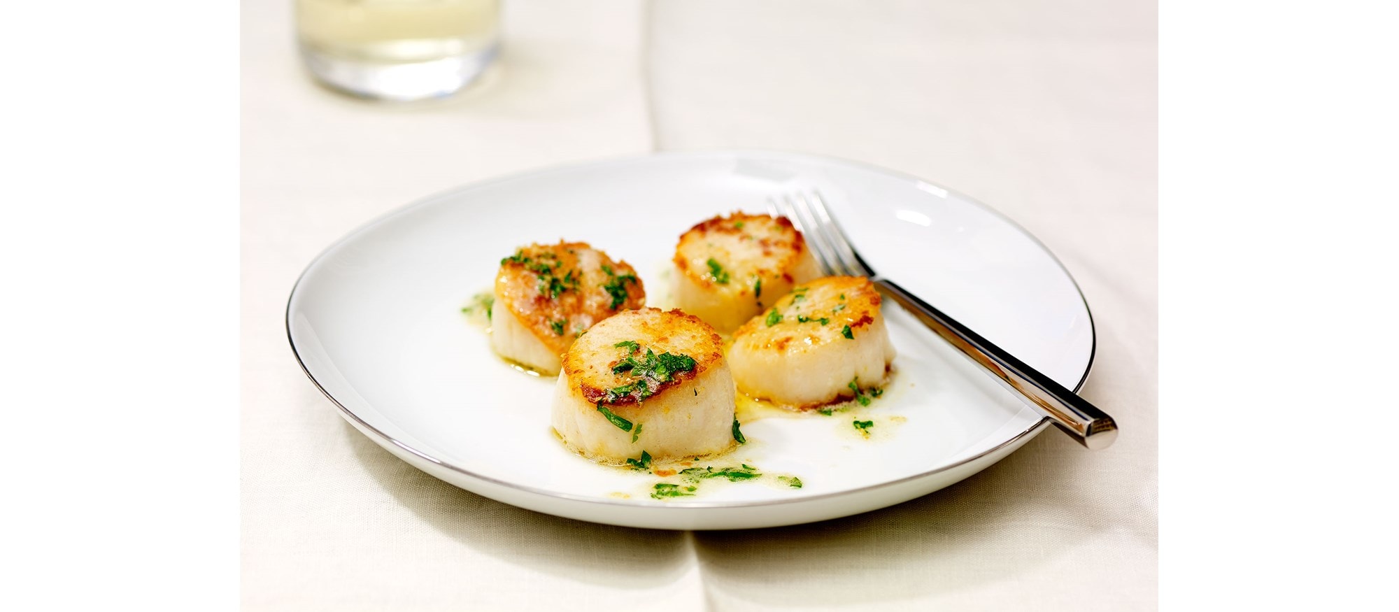 Scallops with Garlic-Parsley Butter