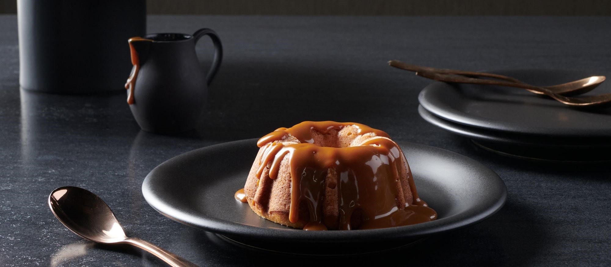 Easy and delicious Miniature Salted Caramel Bundt Cakes recipe using the Bake Mode setting of your Wolf Oven