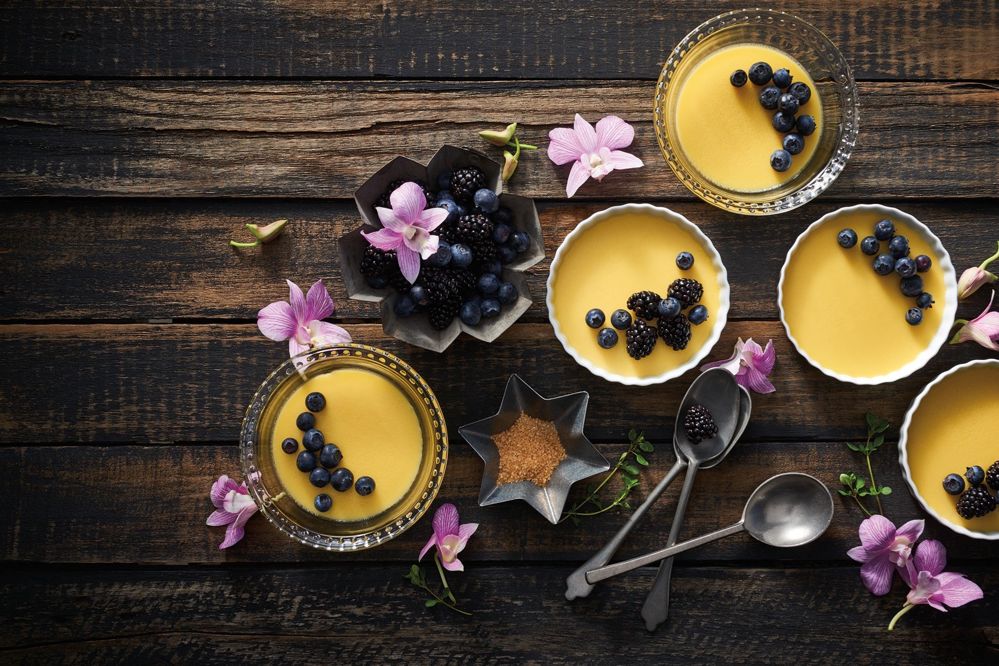 Easy and delicious Baked Custard recipe using the Convection Steam Mode setting of your Wolf Convection Steam Oven