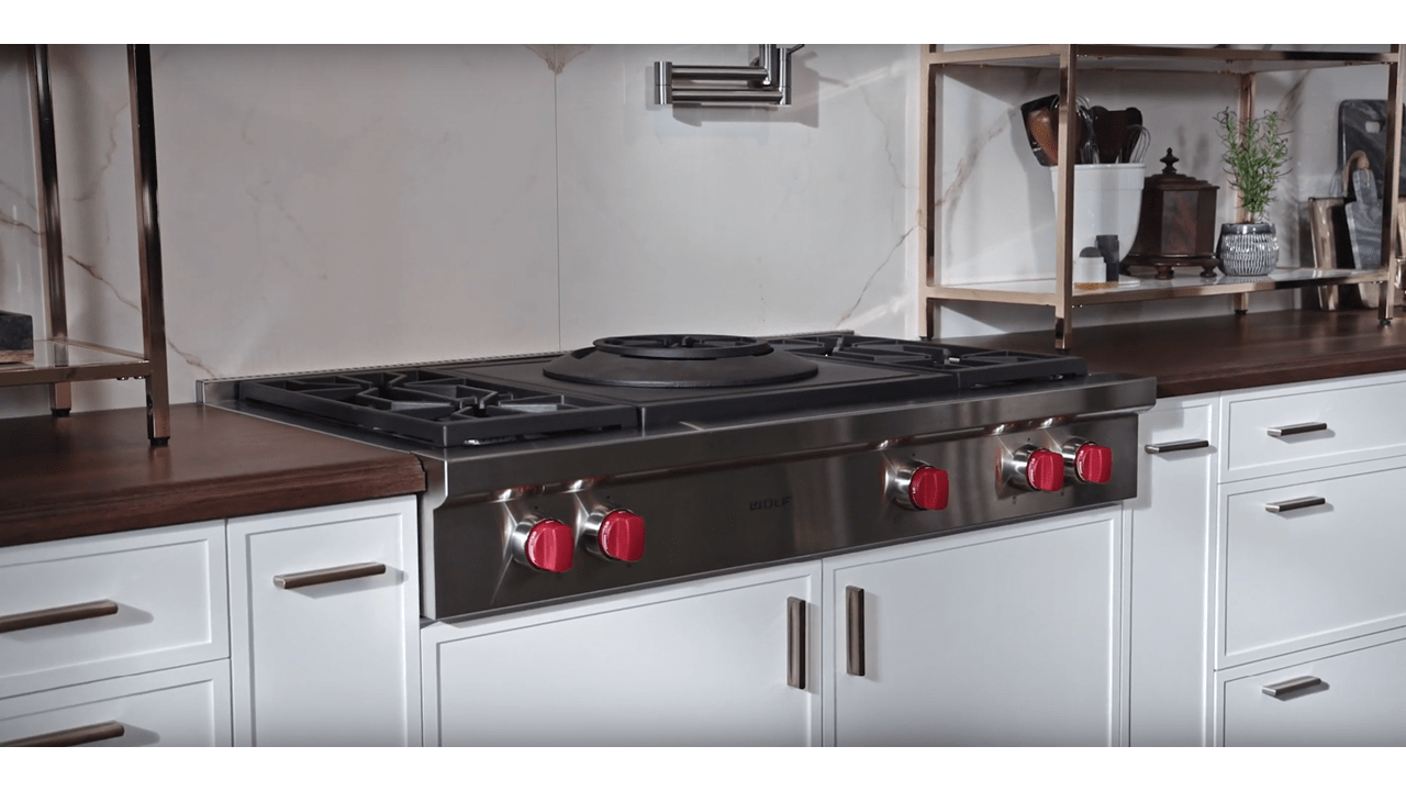 Wolf Sealed Burner Rangetop with Wok Burner - Quick Start