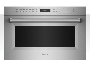 The Wolf speed oven has features that make fast meals better meals.