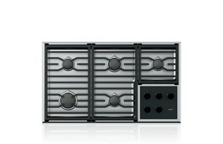 Wolf 36" Transitional Gas Cooktop - 5 Burners CG365T/S