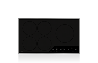 Wolf CT30E/S 30 Electric Cooktop - Framed Stainless Steel Trim