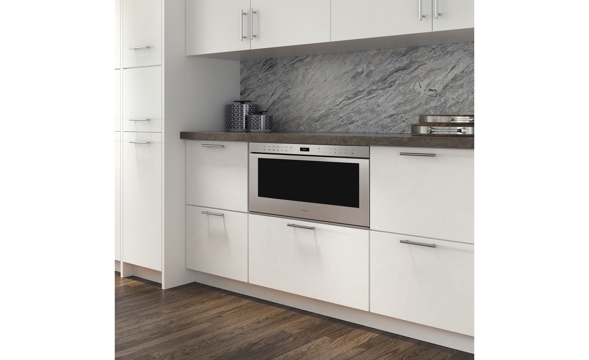 wolf panel ready microwave drawer