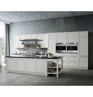 A Pair of Wolf 30" E Series Professional Classic Single Ovens (SO30PE/S/PH) displayed expertly within clean kitchen cabinetry.