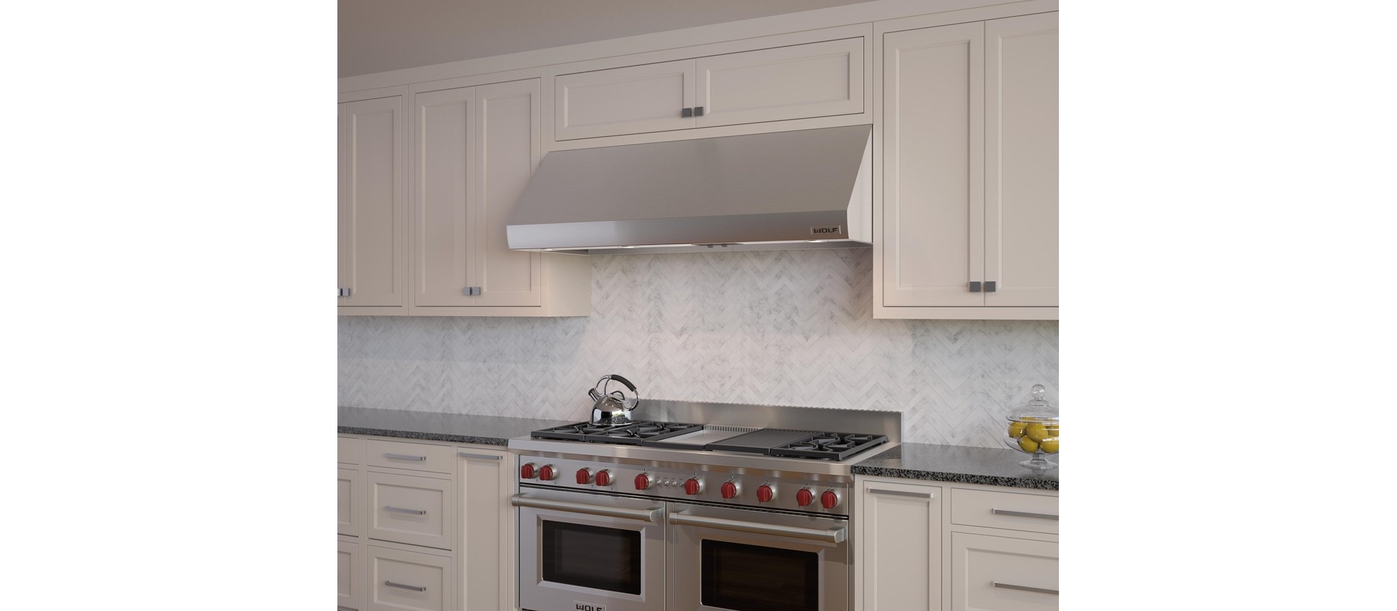 Wolf 60" Pro Wall Hood - 24" Depth (PW602418)