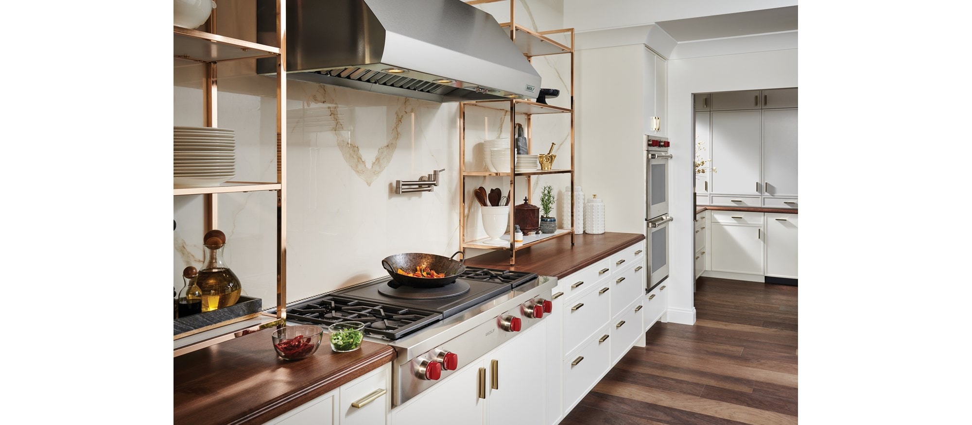 Wolf 48" Pro Wall Hood - 24" Depth (PW482418)