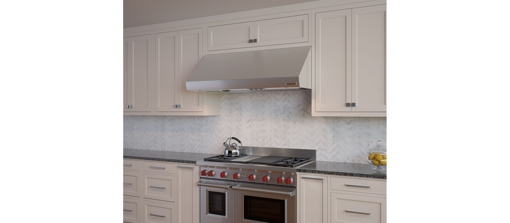 Wolf 54" Pro Wall Hood - 27" Depth (PW542718)