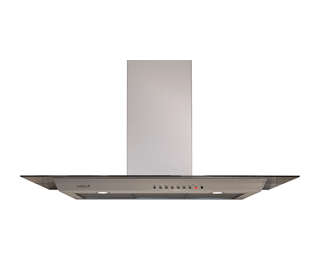 Wolf 45" Cooktop Wall Hood - Glass VW45G