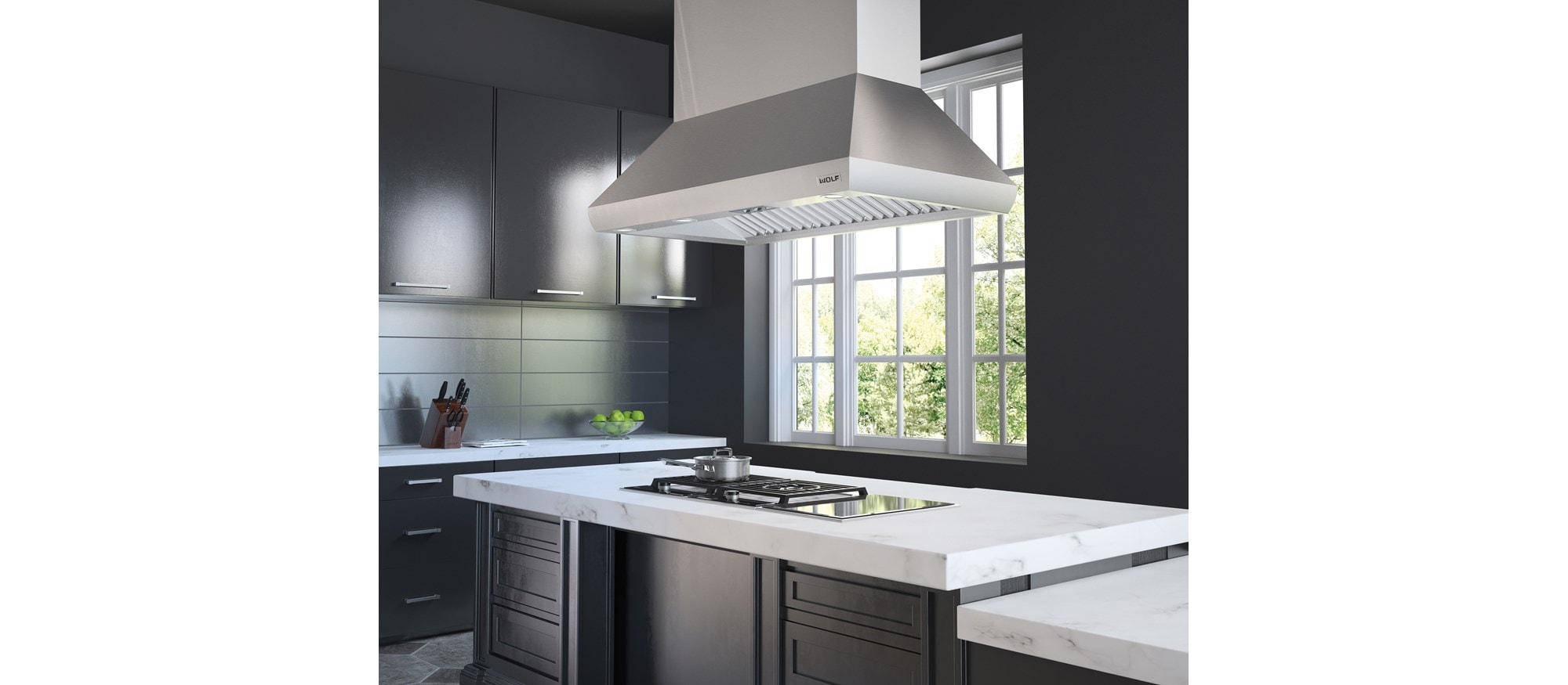 Wolf 54" Pro Island Hood (PI543418)