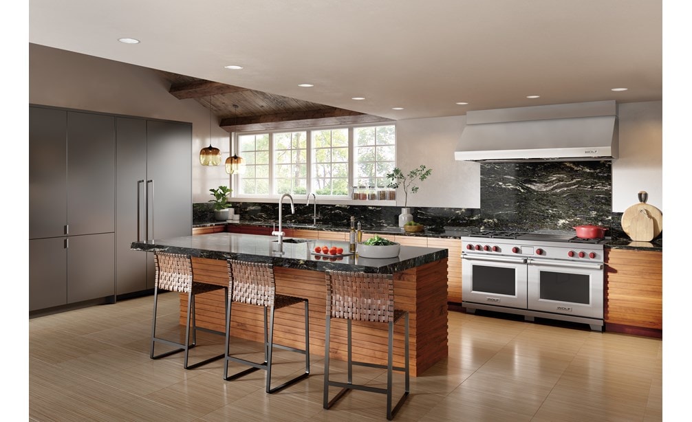 Wolf 60" Dual Fuel Range 6 Burners and Frenchtop (DF60650F) Cooktop