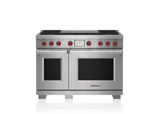 DF36450GSP Wolf 36 Dual Fuel Range - 4 Burners and Infrared