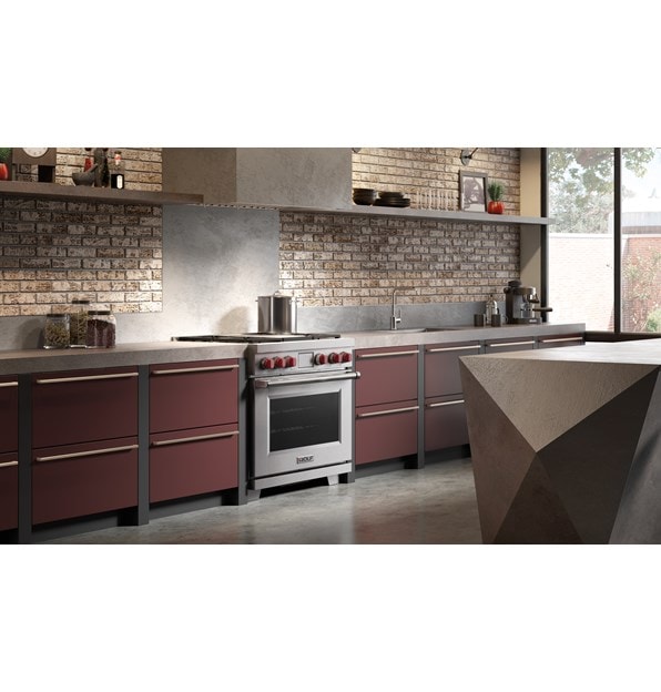 Wolf 36" Dual Fuel Range 4 Burner Infrared Griddle (DF36450G/S/P)