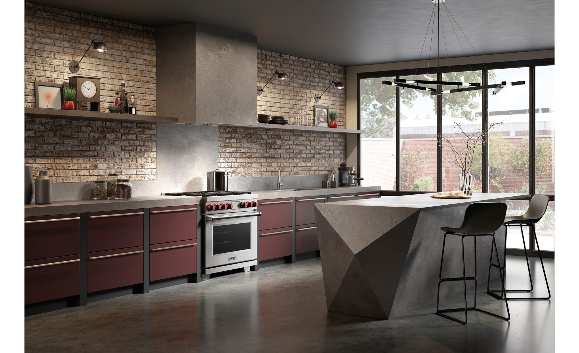 DF36650/S/P in kitchen