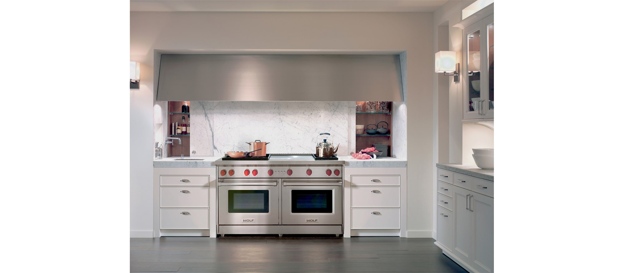 60" Gas Range 6 Burners and French Top (GR606F) Wolf Rangetop