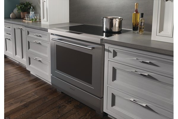 36 inch induction shop range with oven