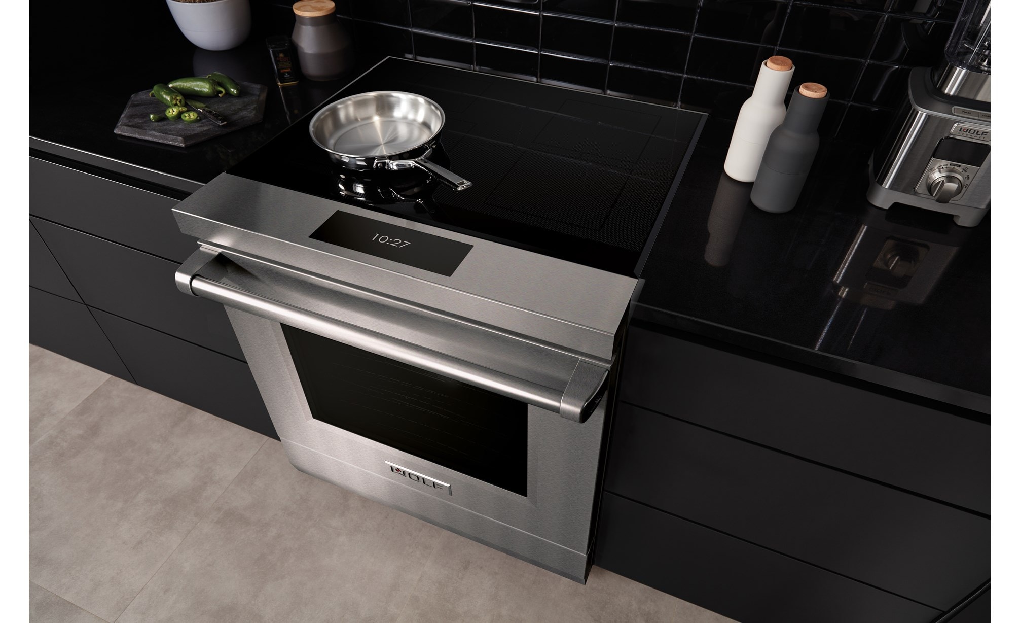 Wolf range 30 electric top